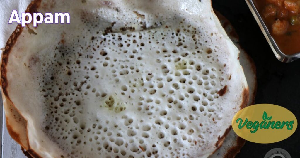 Appam with stew